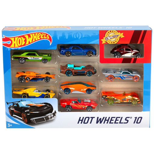Picture of HOT WHEELS 10 CAR GIFT PACK